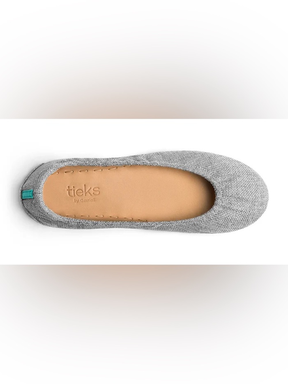 Women’s Flawed and Worn Tieks by Gavrielli Silver Lake Flats in Size 7 Retails: